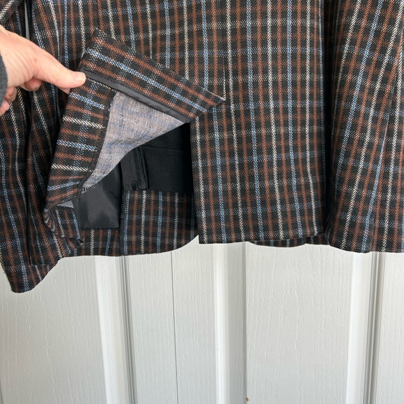 Plaid Women's Jacket with Removable Hoodie - Picture 4 of 14